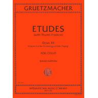 Gruetzmacher Etudes (with Thumb Position) Op. 38 for Cello