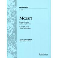 Mozart Concert Arias for Bass and Orchestra