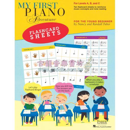 My First Piano Adventure® Flashcard Sheets