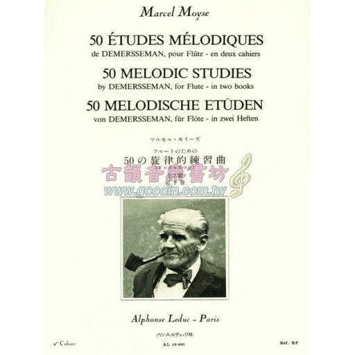 Marcel Moÿse 50 Melodic Studies by Demersseman for Flute – Volume 2