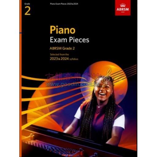 ABRSM 英國皇家 Piano Exam Pieces 2023 & 2024, Grade 2