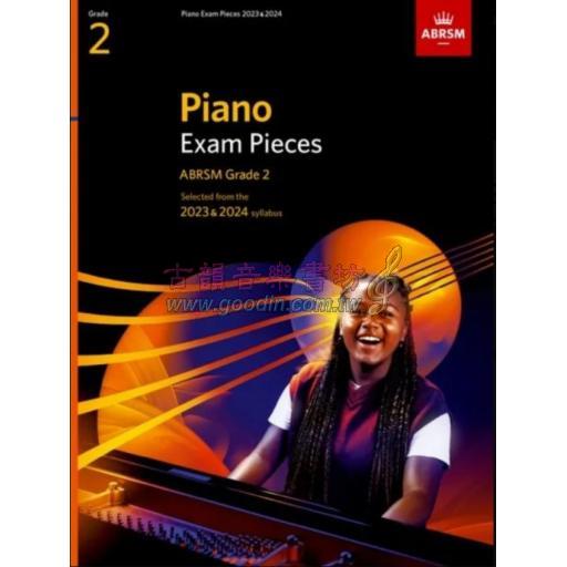 ABRSM 英國皇家 Piano Exam Pieces 2023 & 2024, Grade 2