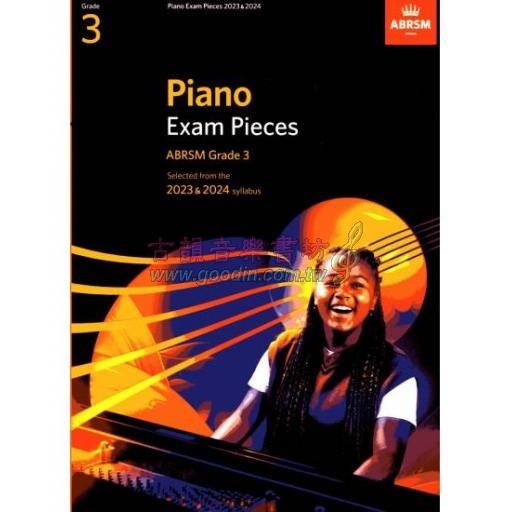 ABRSM 英國皇家 Piano Exam Pieces 2023 & 2024, Grade 3