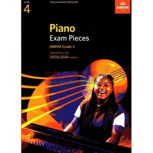 ABRSM 英國皇家 Piano Exam Pieces 2023 & 2024, Grade 4