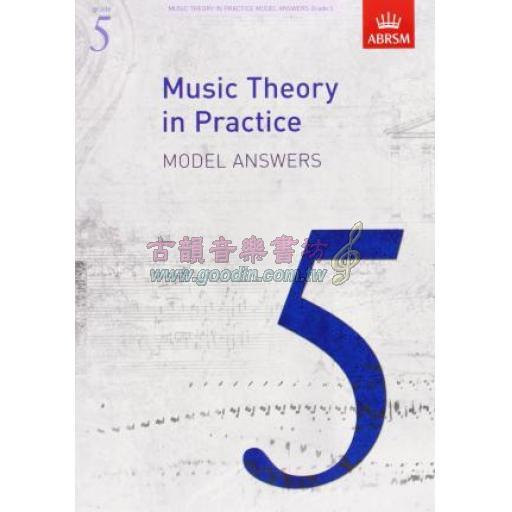 ABRSM Music Theory in Practice【Model Answers】, Grade 5