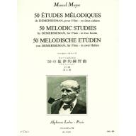 Marcel Moÿse 50 Melodic Studies by Demersseman for Flute – Volume 2
