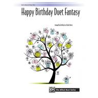 Happy Birthday Duet Fantasy (1 Piano, 4 Hands)