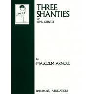 Malcolm Arnold - Three Shanties Op. 4 for Wind Quintet Set of Parts