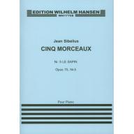 Sibelius Cinq Morceaux Op.75, No.5 for Piano