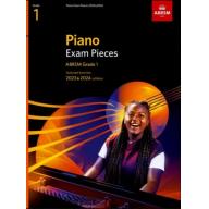 ABRSM 英國皇家 Piano Exam Pieces 2023 & 2024, Grade 1