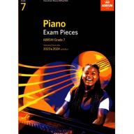 ABRSM 英國皇家 Piano Exam Pieces 2023 & 2024, Grade 7