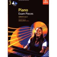 ABRSM 英國皇家 Piano Exam Pieces 2023 & 2024, Grade 3+ 音源下載 <售缺>