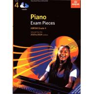 ABRSM 英國皇家 Piano Exam Pieces 2023 & 2024, Grade 4+...