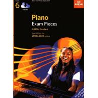 ABRSM 英國皇家 Piano Exam Pieces 2023 & 2024, Grade 6+...