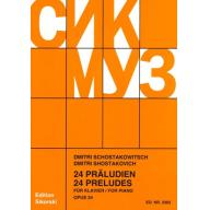 Shostakovich 24 Preludes, Op. 34 for Piano