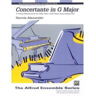 Dennis Alexander - Concertante in G Major (2 Pianos, 4 Hands)