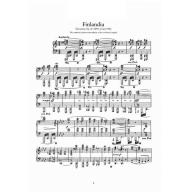 Sibelius Finlandia, Valse Triste and Other Works for Solo Piano