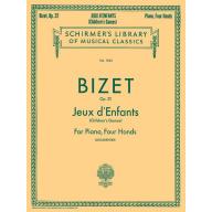 Bizet Jeux d'Enfants (Children's Games), Op. 22 for 1 Piano, 4 Hands