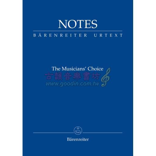 Notes - The Musician's Choice (口袋型筆記本) 14.8 x 10.5 cm <售缺>