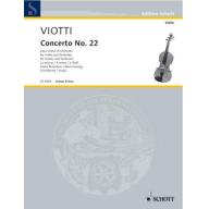 Viotti Concerto NO. 22 in A minor for Violin