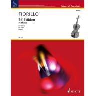 Fiorillo 36 Etudes for Violin