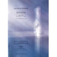 Jean-Michel Damase Rhapsodie for Flute and Piano <售缺>