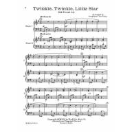Stephanie Novicky - Twinkle, Twinkle Little Star for 2 Pianos, 4 Hands