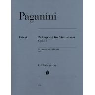 Paganini 24 Capricci Op. 1 for Violin Solo