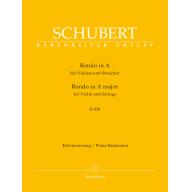 Schubert Rondo in A major D 438 for Violin and Strings