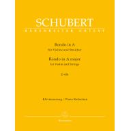 Schubert Rondo in A major D 438 for Violin and Str...