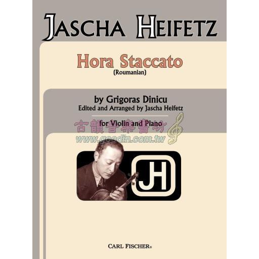 Jascha Heifetz - Hora Staccato (Roumanian) for Violin and Piano