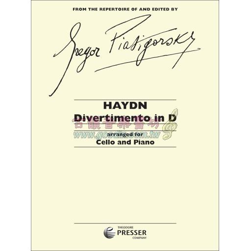 Haydn Divertimento in D for Cello and Piano