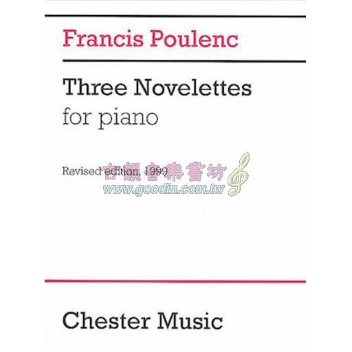 Poulenc Three Novelettes for Piano