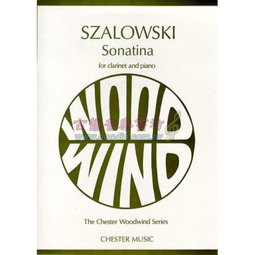 Szalowski Sonatina for Clarinet and Piano