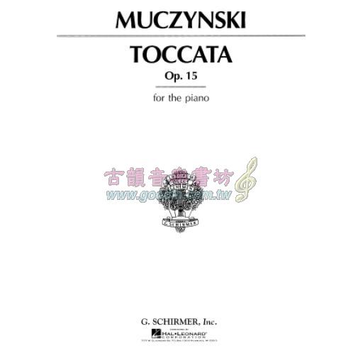 Muczynski Toccata Op. 15 for Piano Solo