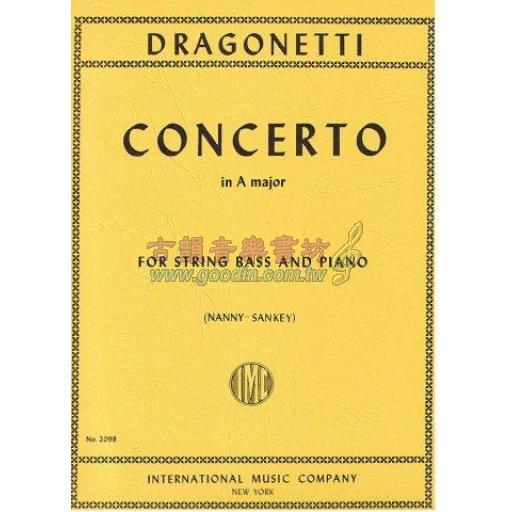 Dragonetti Concerto in A Major for String Bass and Piano