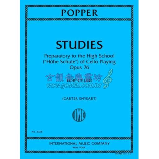 *Popper Studies Op. 76 for Cello