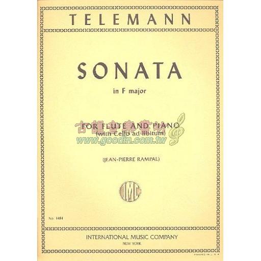 *Telemann Sonata in F Major for Flute and Piano