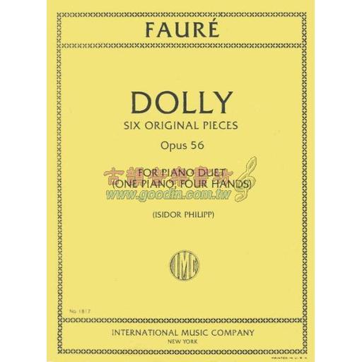 *Faure Dolly Op. 56 for 1 Piano, 4 hands <售缺>