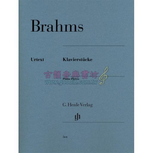 Brahms Piano Pieces