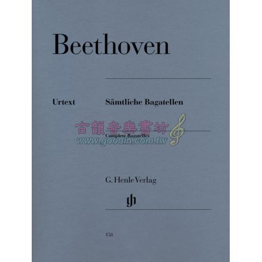 Beethoven Complete Bagatelles for Piano Solo