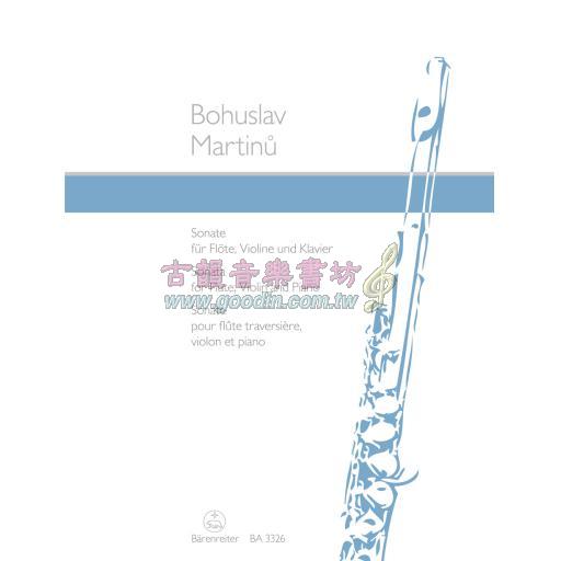 Martinu Sonata for Flute, Violin and Piano