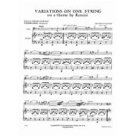 Paganini Variations on One String for Cello and Piano
