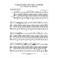 *Paganini Variations on One String for Cello and Piano