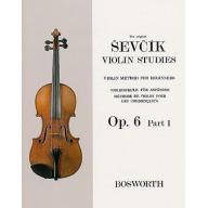 Ševčík Violin Studies Op.6 Part 1