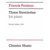 Poulenc Three Novelettes for Piano