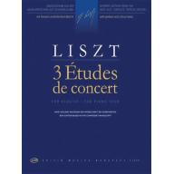 Liszt 3 Études de Concert for Piano