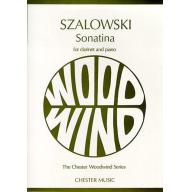 Szalowski Sonatina for Clarinet and Piano