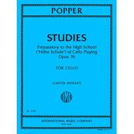*Popper Studies Op. 76 for Cello