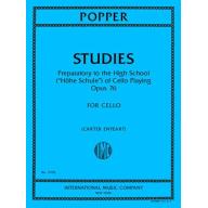 *Popper Studies Op. 76 for Cello